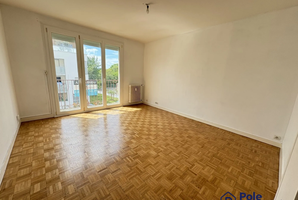 F3 CAEN  Appartement 3 pièces avec balcon à Caen – 57,11 m², proche commodités 