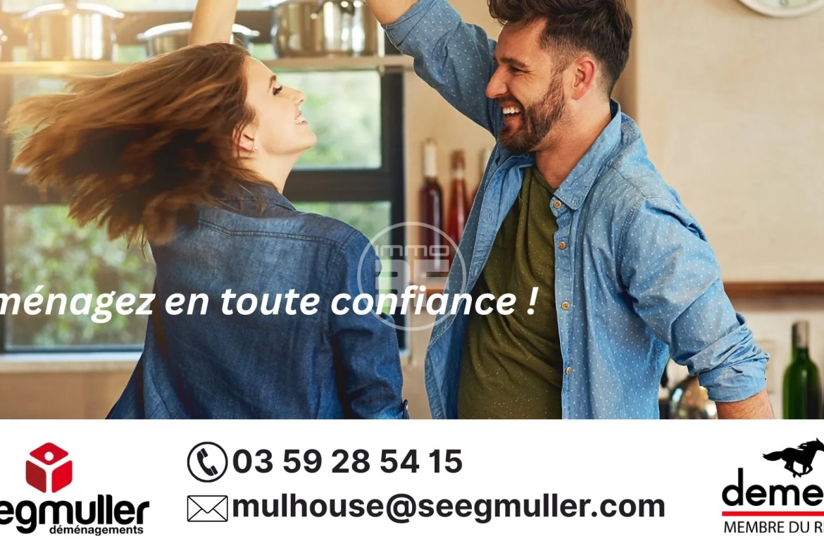 Appartement T3 de 55 m² à Sierentz, parfait pour premier achat 
