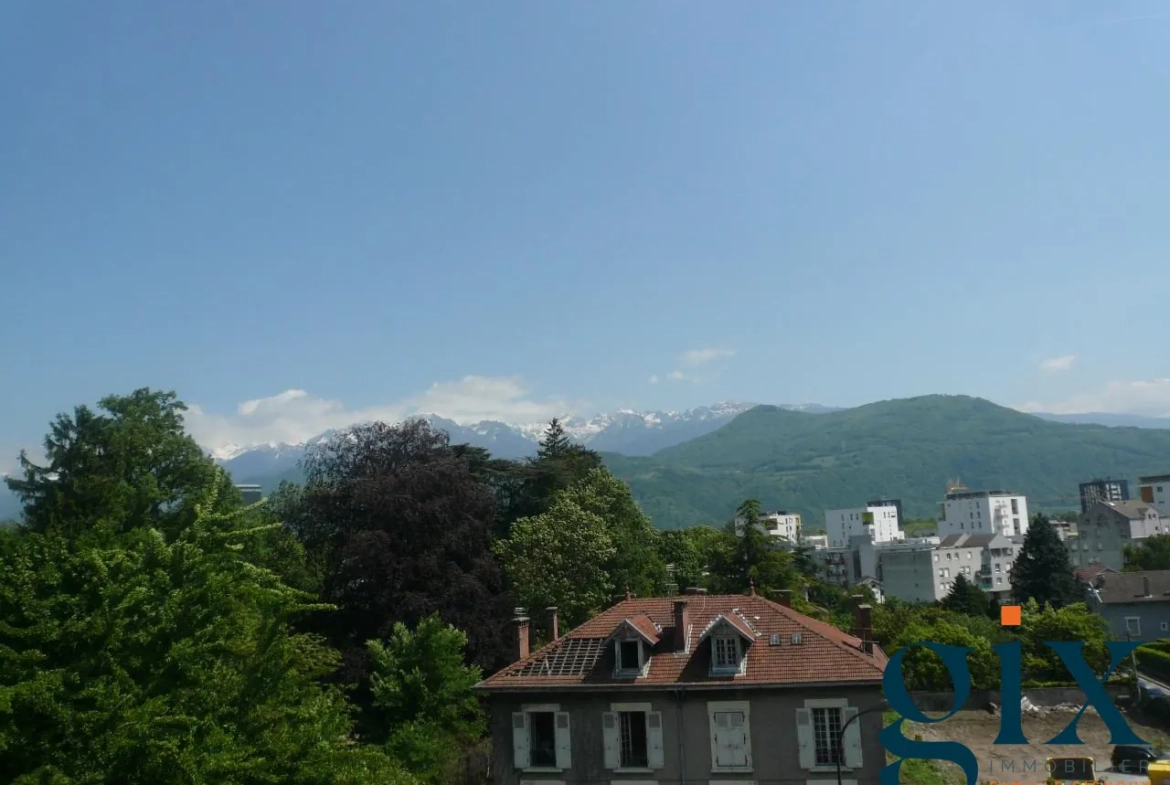 Studio à vendre à Grenoble avec vue sur Belledonne – 19,31 m² 