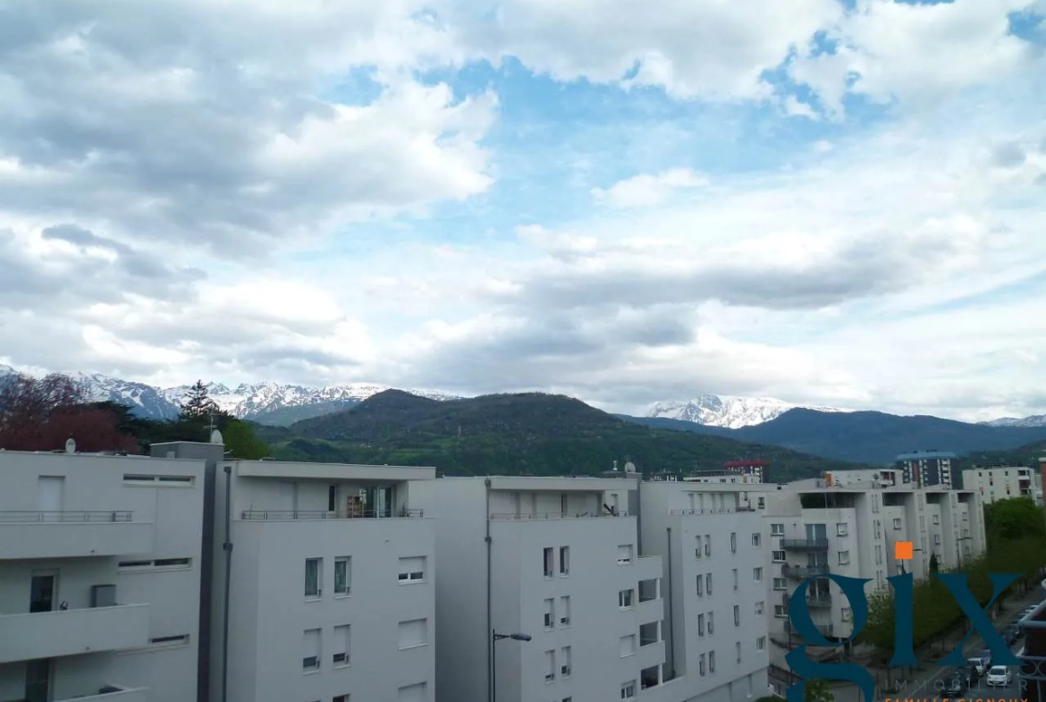 Studio à vendre à Grenoble avec vue sur Belledonne – 19,31 m² 