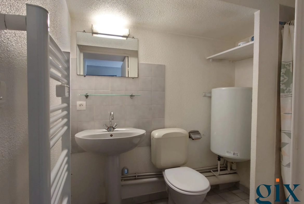 Studio à vendre à Grenoble avec vue sur Belledonne – 19,31 m² 