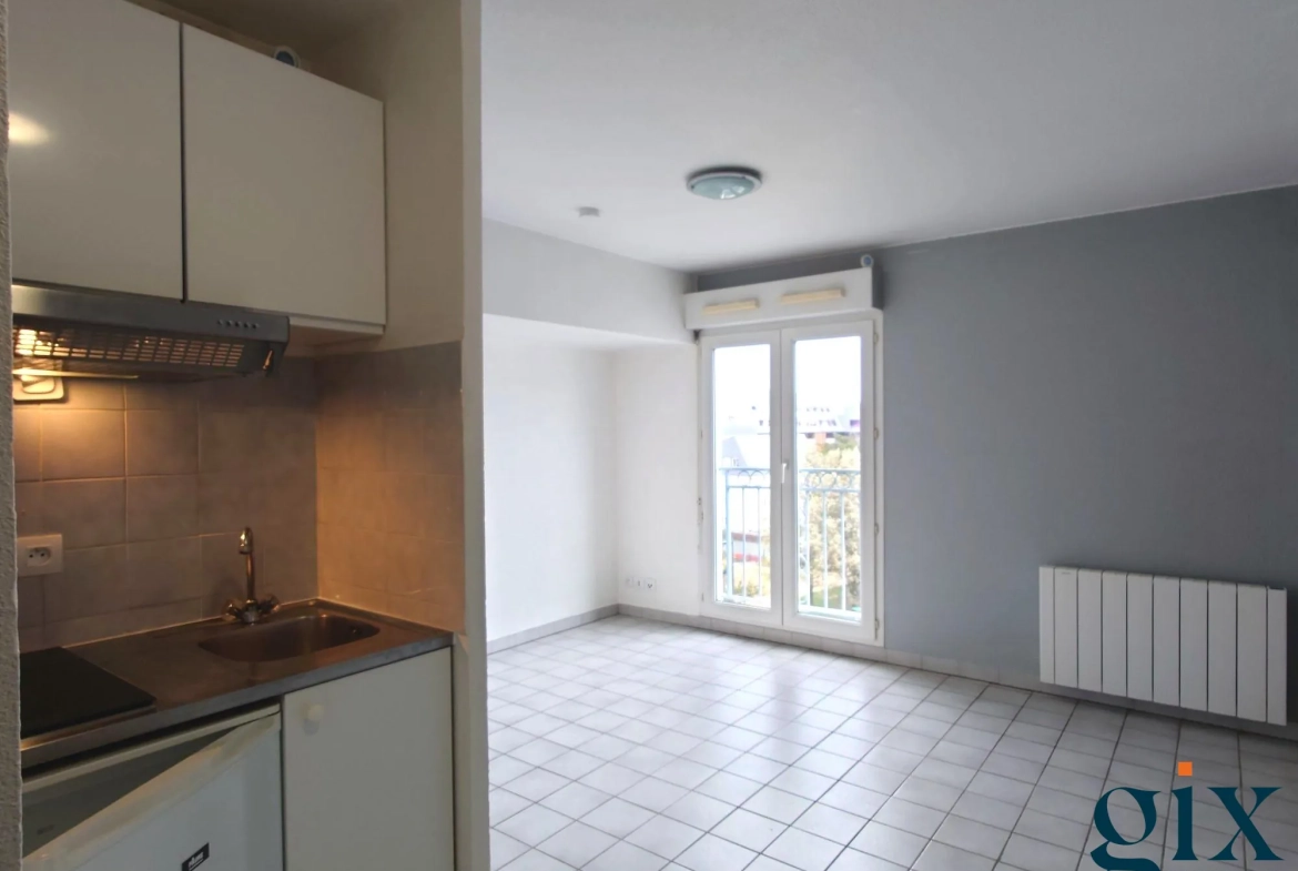 Studio à vendre à Grenoble avec vue sur Belledonne – 19,31 m² 