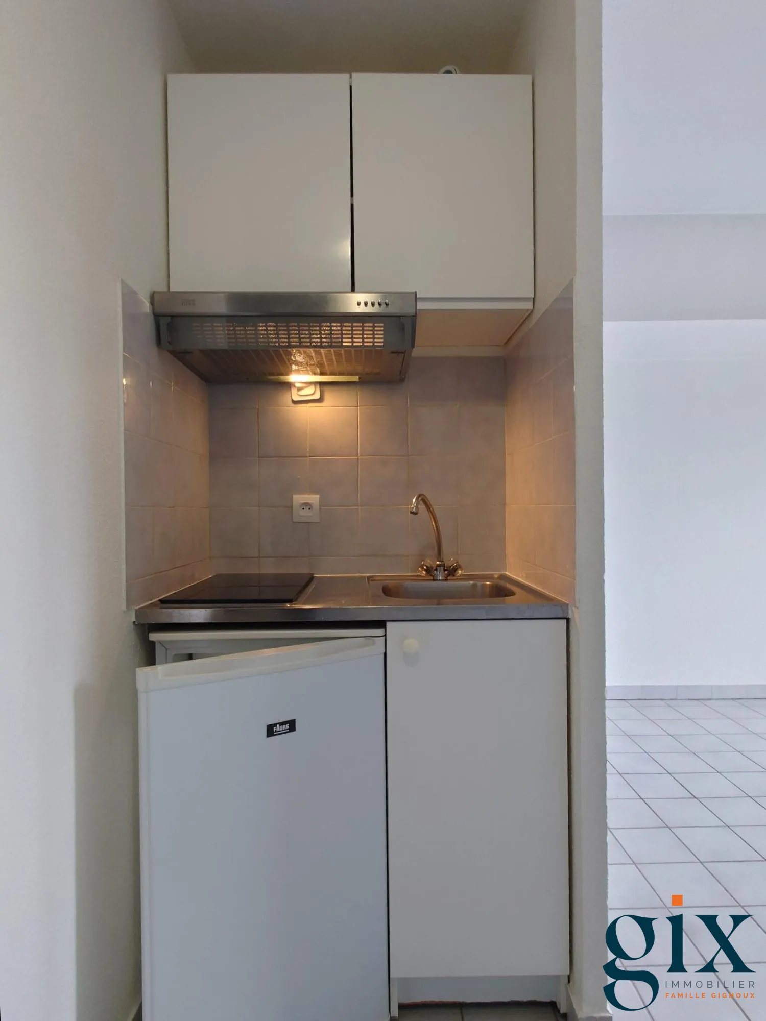 Studio à vendre à Grenoble avec vue sur Belledonne – 19,31 m² 