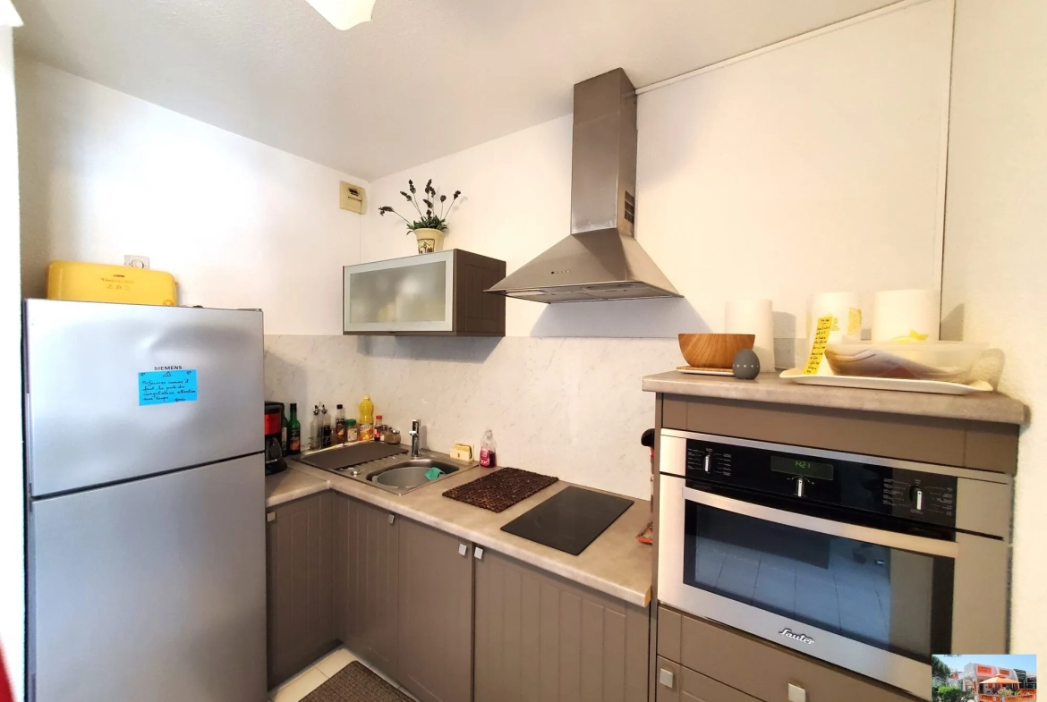 Appartement 2 pièces avec garage à La Grande-Motte proche mer 