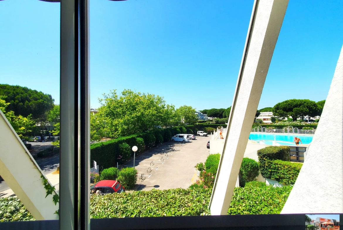 Appartement 2 pièces avec garage à La Grande-Motte proche mer 