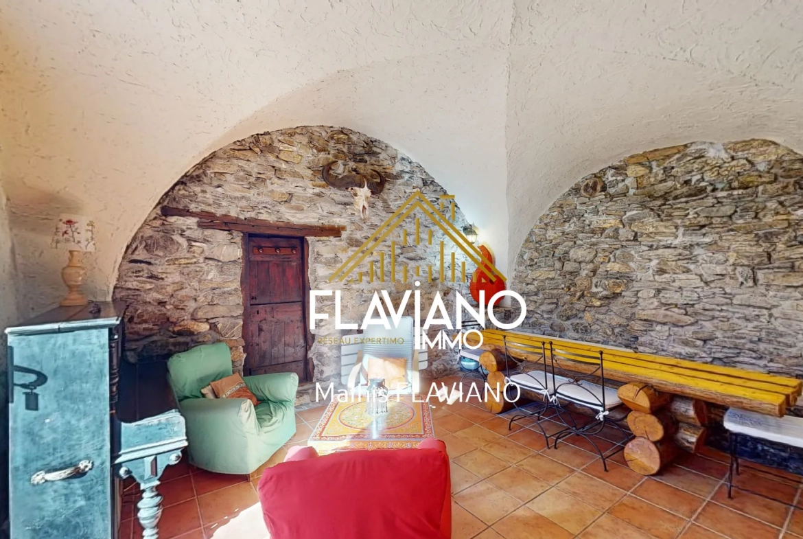 Maison à Jausiers avec jardins et vue montagne - 93 m² 