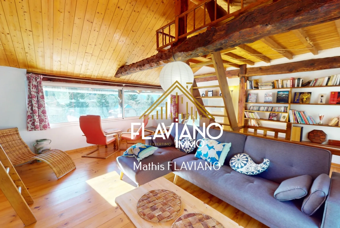 Maison à Jausiers avec jardins et vue montagne - 93 m² 