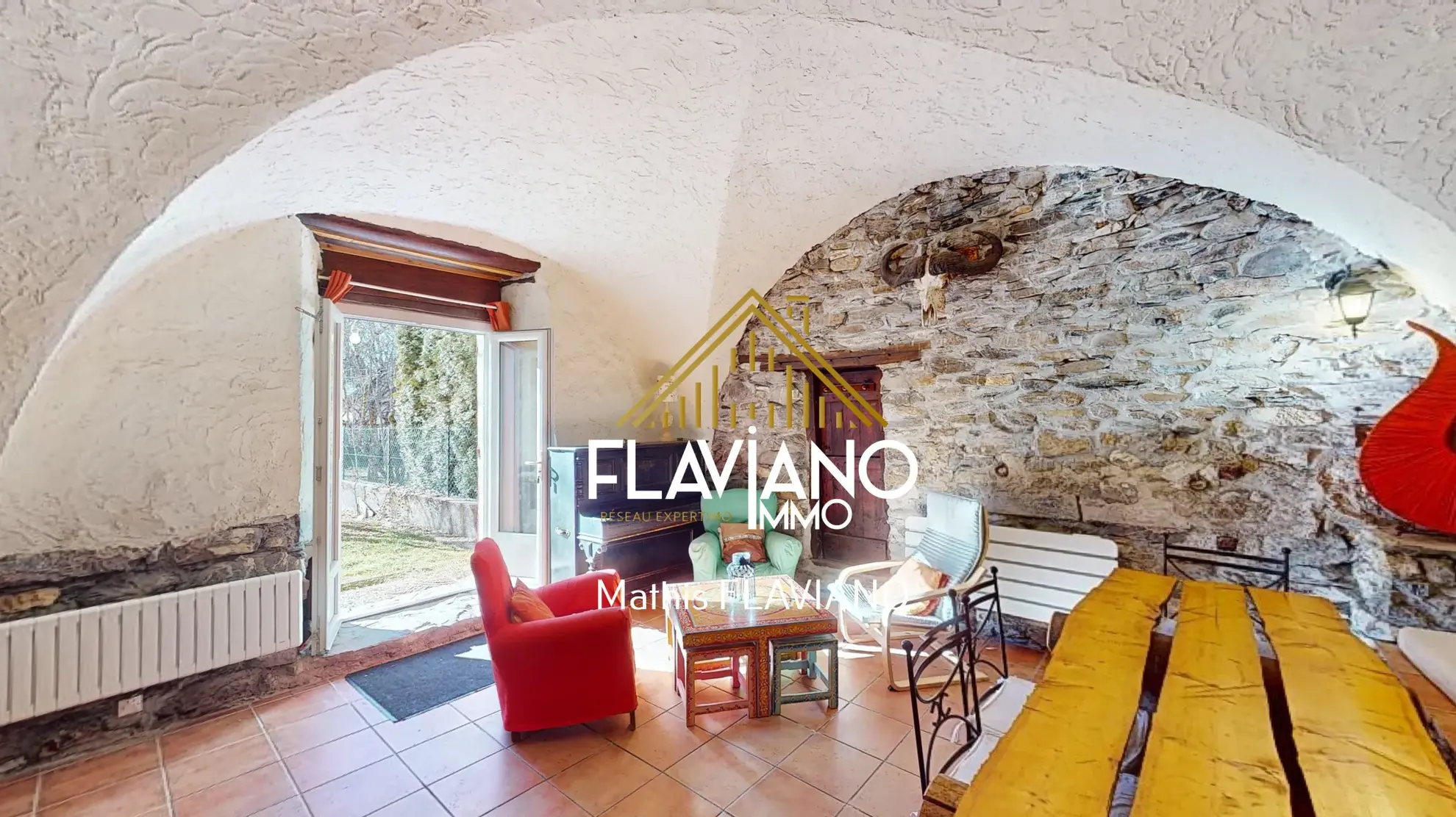 Maison à Jausiers avec jardins et vue montagne - 93 m² 