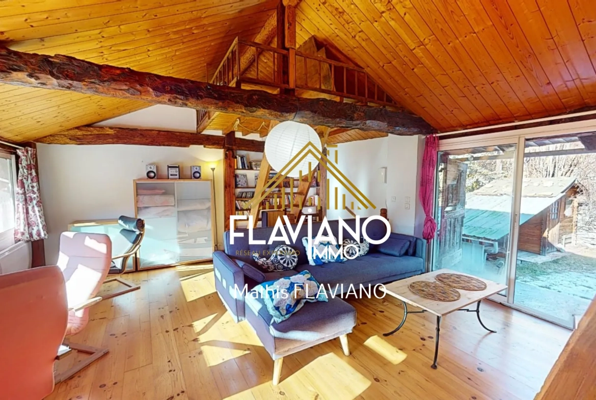 Maison à Jausiers avec jardins et vue montagne - 93 m² 