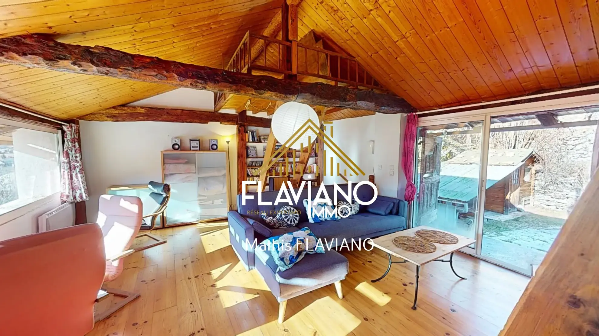 Maison à Jausiers avec jardins et vue montagne - 93 m² 
