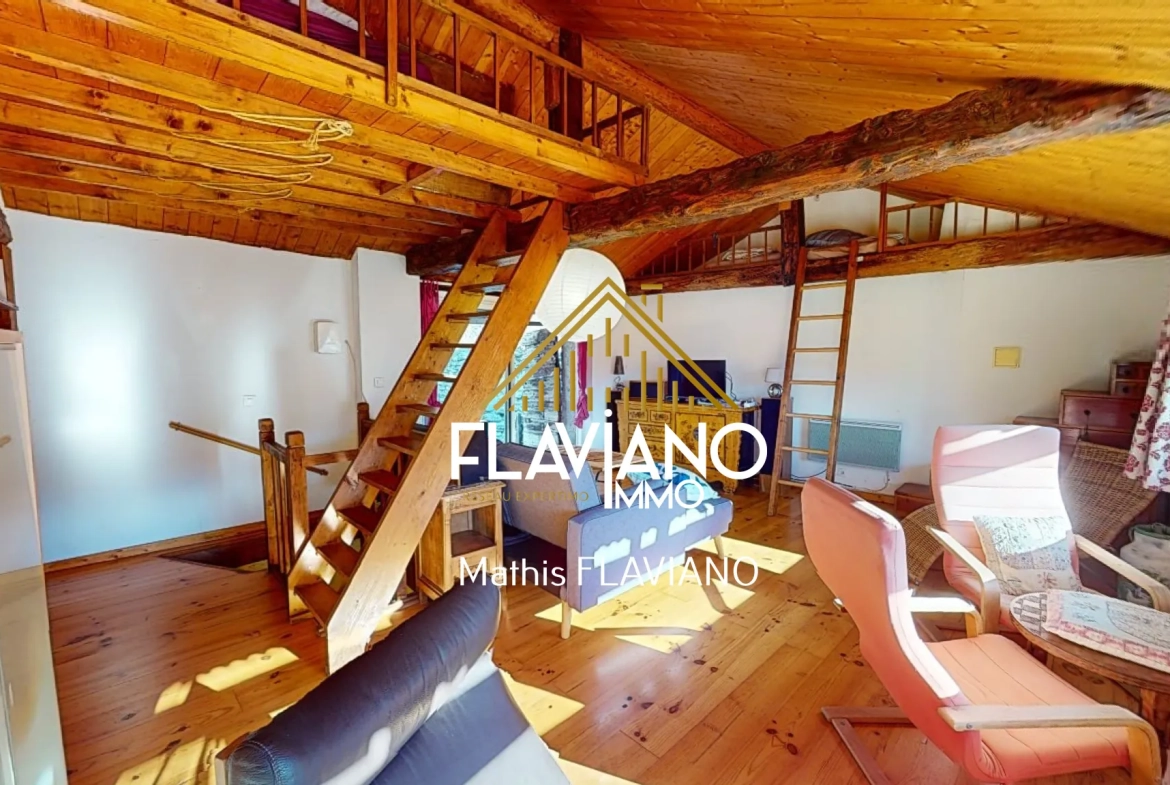 Maison à Jausiers avec jardins et vue montagne - 93 m² 