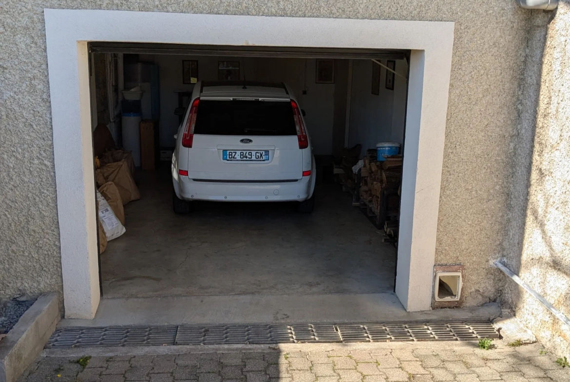 Maison 105 m² avec terrain constructible à Saint Péray - Vue campagne 
