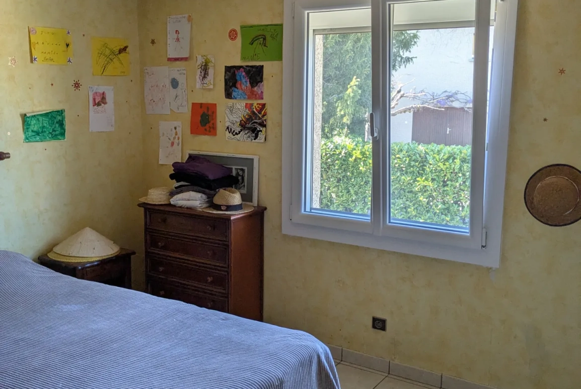 Maison 105 m² avec terrain constructible à Saint Péray - Vue campagne 
