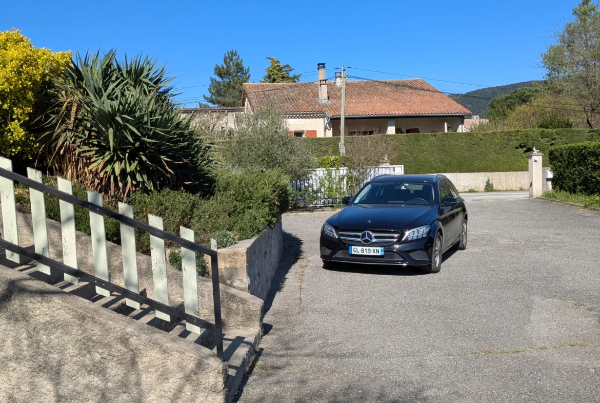 Maison 105 m² avec terrain constructible à Saint Péray - Vue campagne 