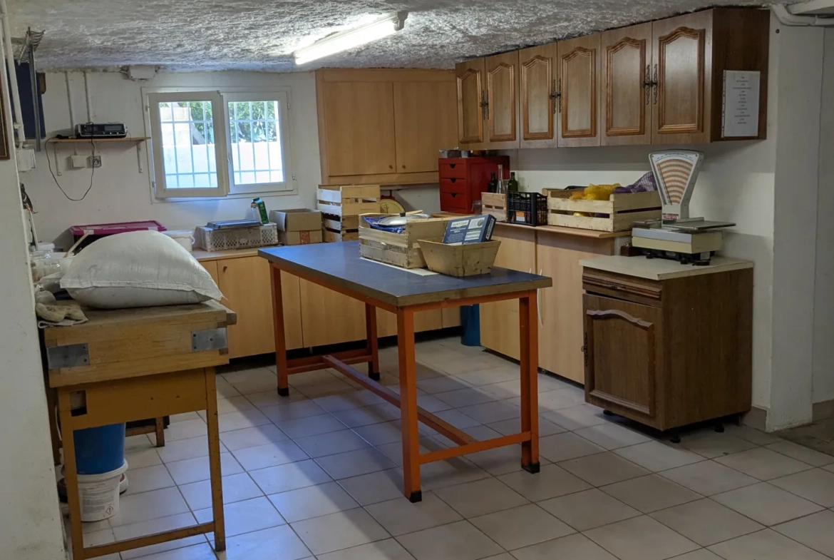 Maison 105 m² avec terrain constructible à Saint Péray - Vue campagne 