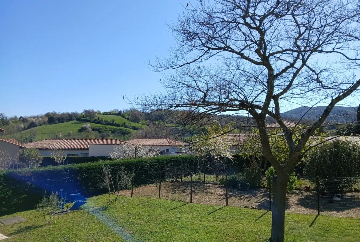 Maison 105 m² avec terrain constructible à Saint Péray - Vue campagne 