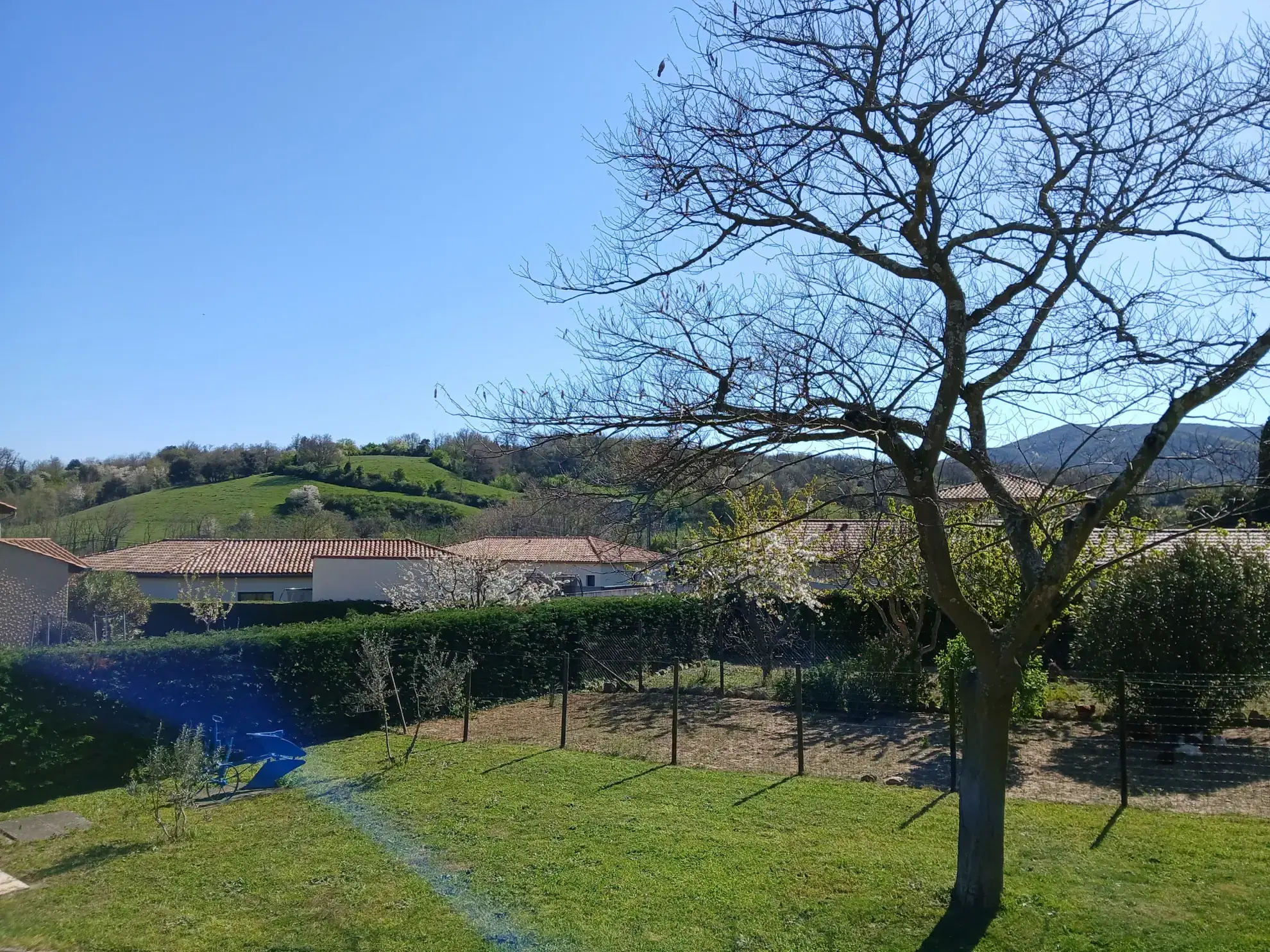 Maison 105 m² avec terrain constructible à Saint Péray - Vue campagne 