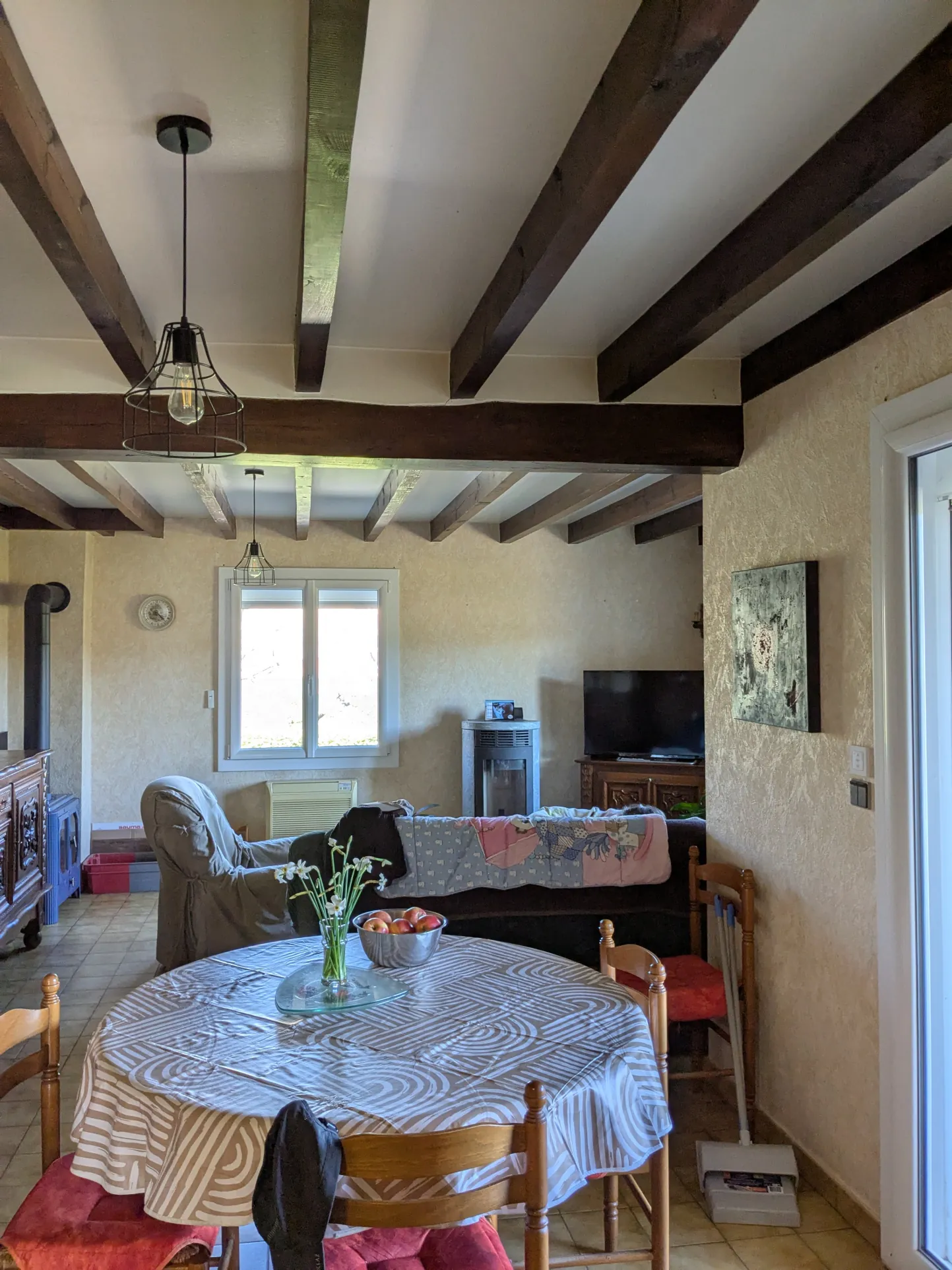Maison 105 m² avec terrain constructible à Saint Péray - Vue campagne 