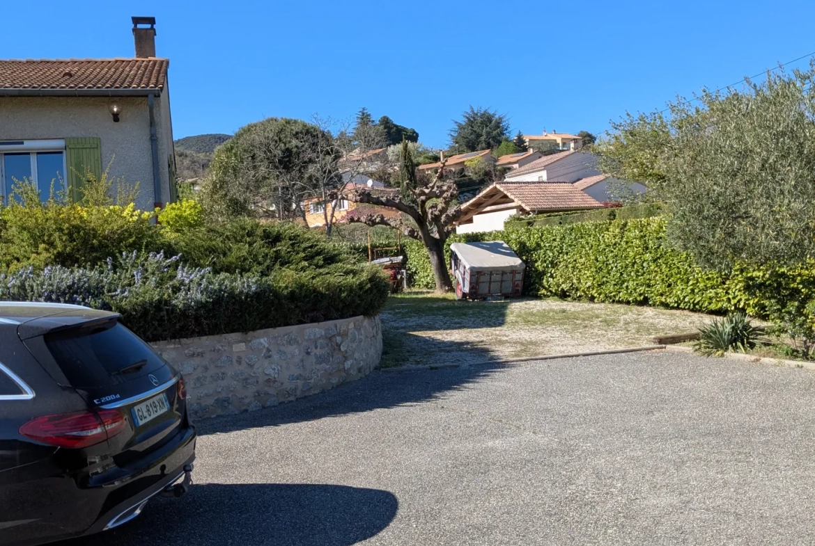 Maison 105 m² avec terrain constructible à Saint Péray - Vue campagne 