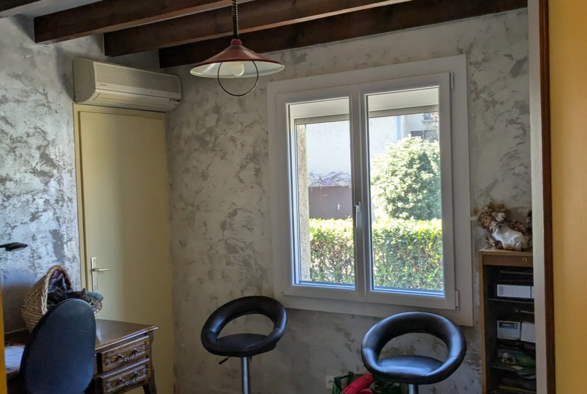Maison 105 m² avec terrain constructible à Saint Péray - Vue campagne 