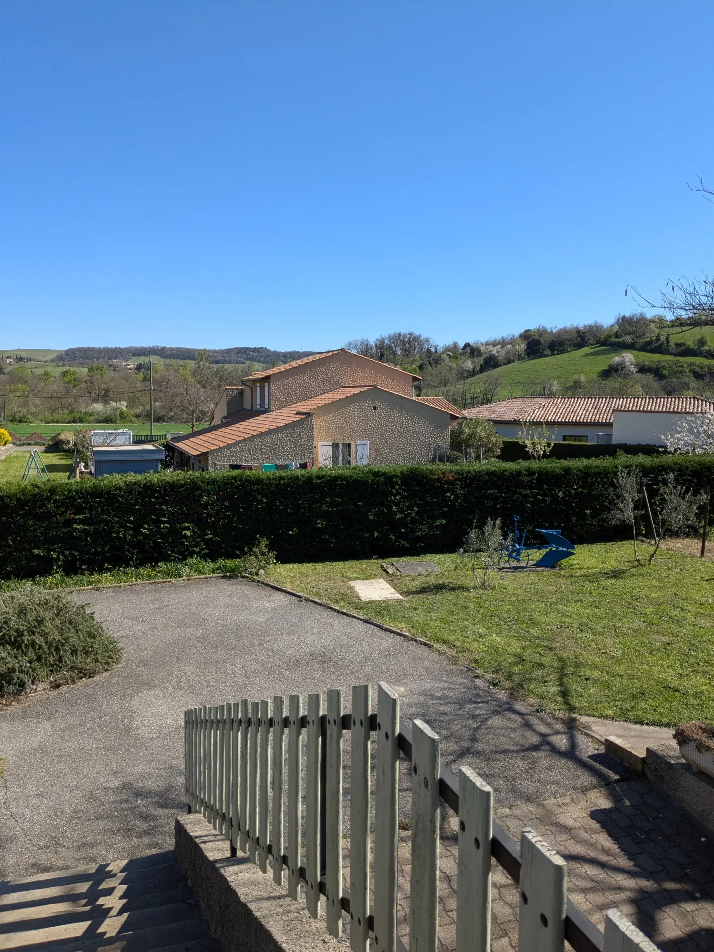 Maison 105 m² avec terrain constructible à Saint Péray - Vue campagne 