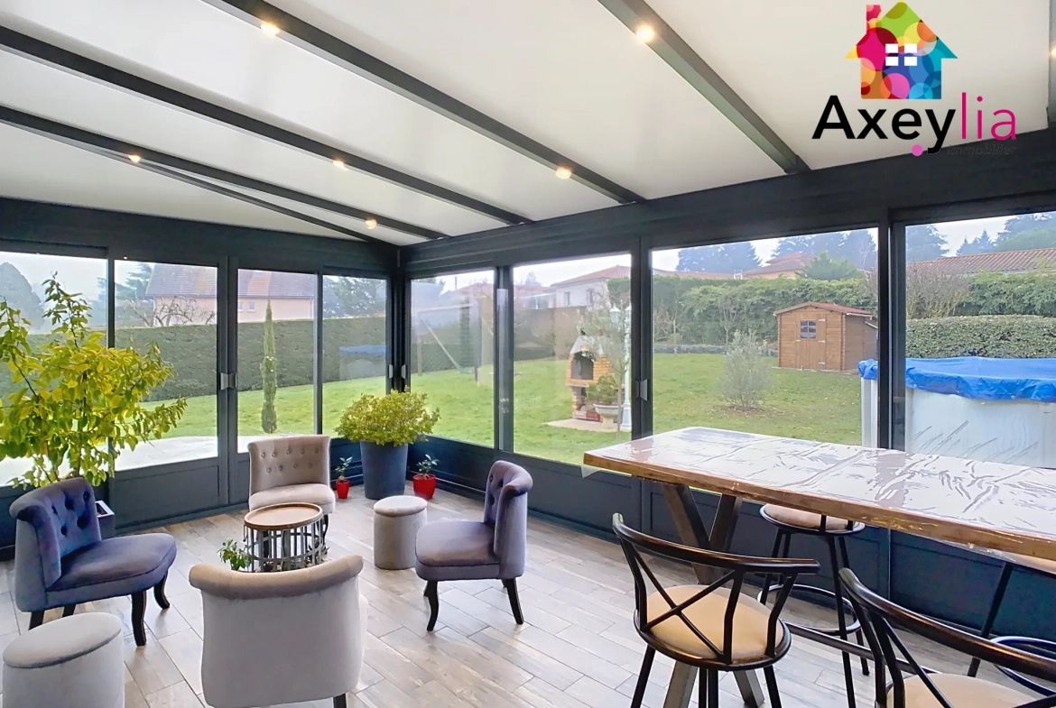 Maison à vendre à Villereest avec terrain de 1500 m² et piscine hors sol 