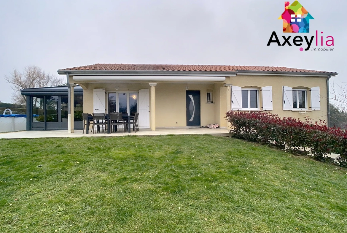 Maison à vendre à Villereest avec terrain de 1500 m² et piscine hors sol 