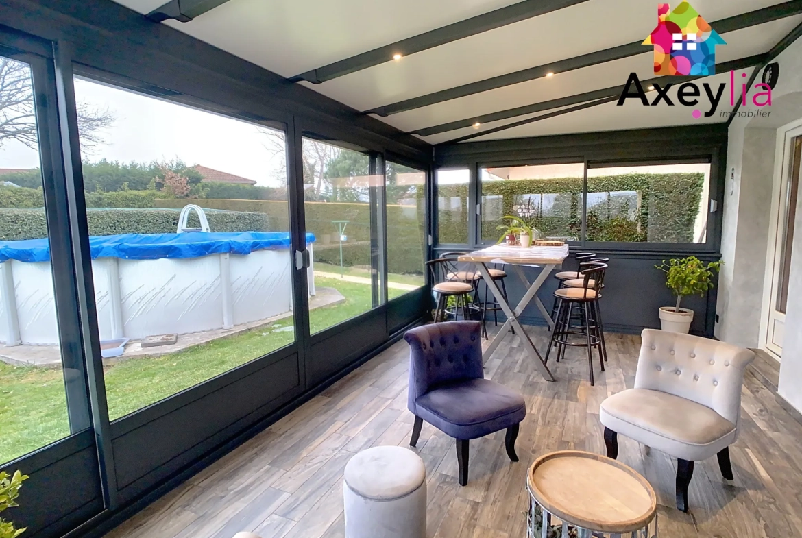 Maison à vendre à Villereest avec terrain de 1500 m² et piscine hors sol 