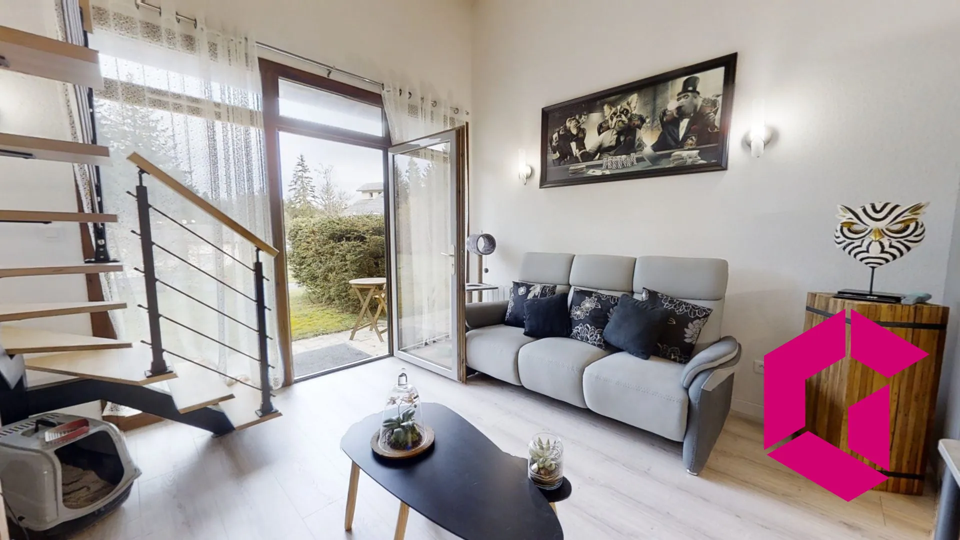 Bel appartement duplex avec terrasse au Chambon-sur-Lignon 