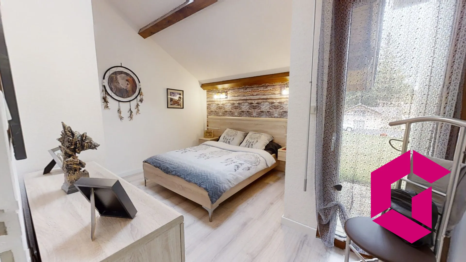 Bel appartement duplex avec terrasse au Chambon-sur-Lignon 