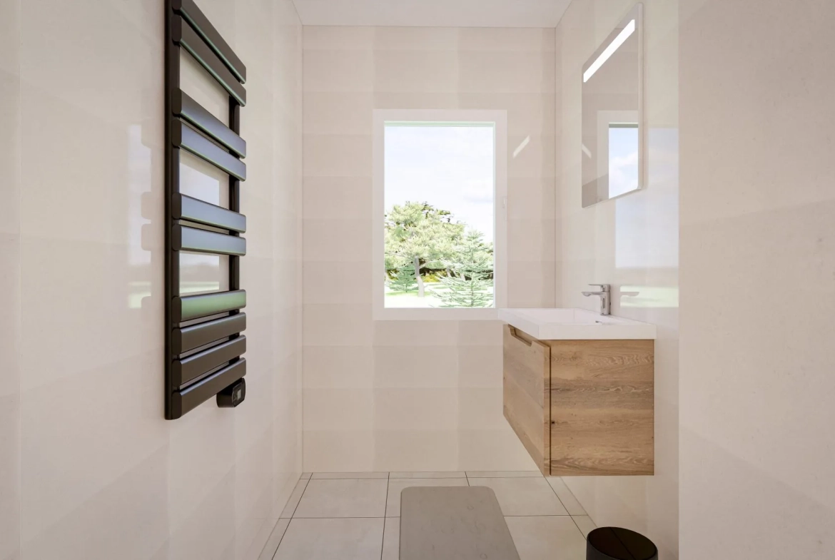 Maison neuve sur mesure à Rebeuville – Modèle EUCALYPTUS, plain-pied, 3 chambres 