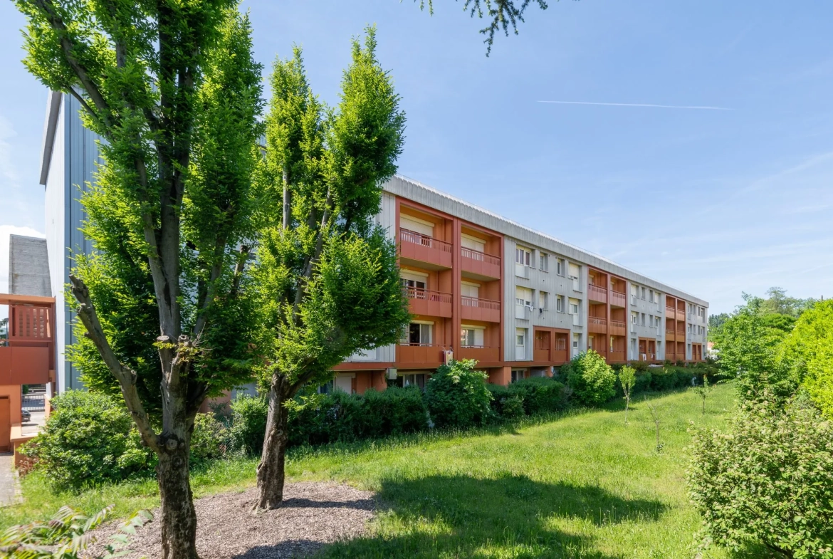 Appartement T2 à vendre à Grigny - 47,67 m² dans quartier résidentiel sécurisé 