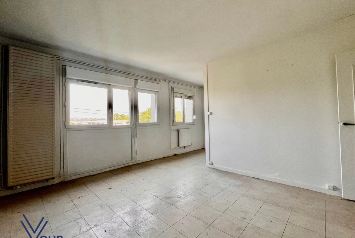 Appartement T2 à vendre à Grigny - 47,67 m² dans quartier résidentiel sécurisé 