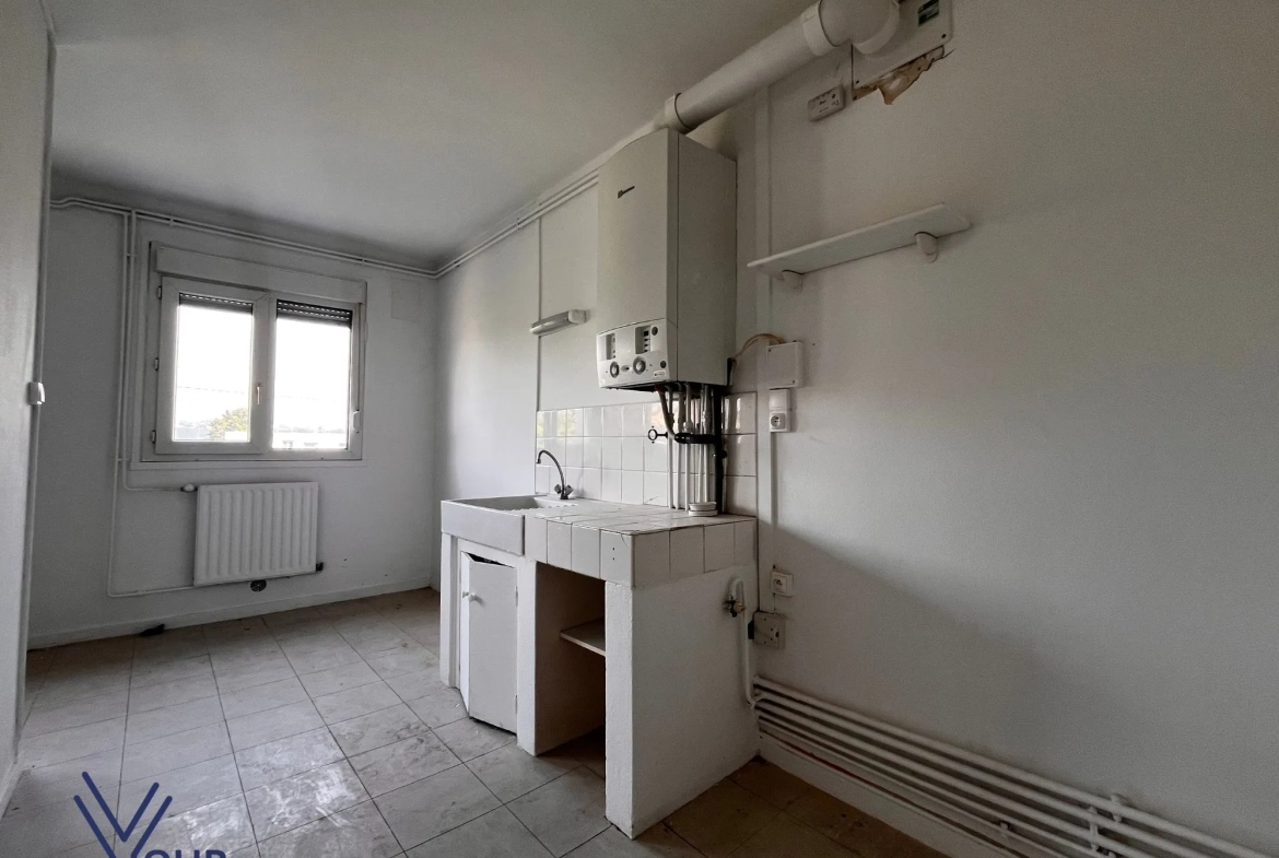 Appartement T2 à vendre à Grigny - 47,67 m² dans quartier résidentiel sécurisé 