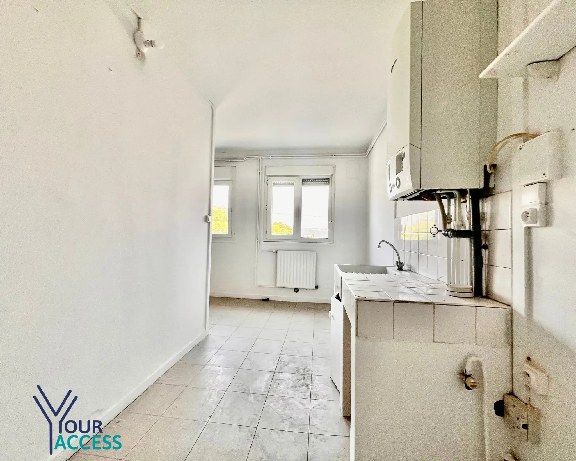 Appartement T2 à vendre à Grigny - 47,67 m² dans quartier résidentiel sécurisé 