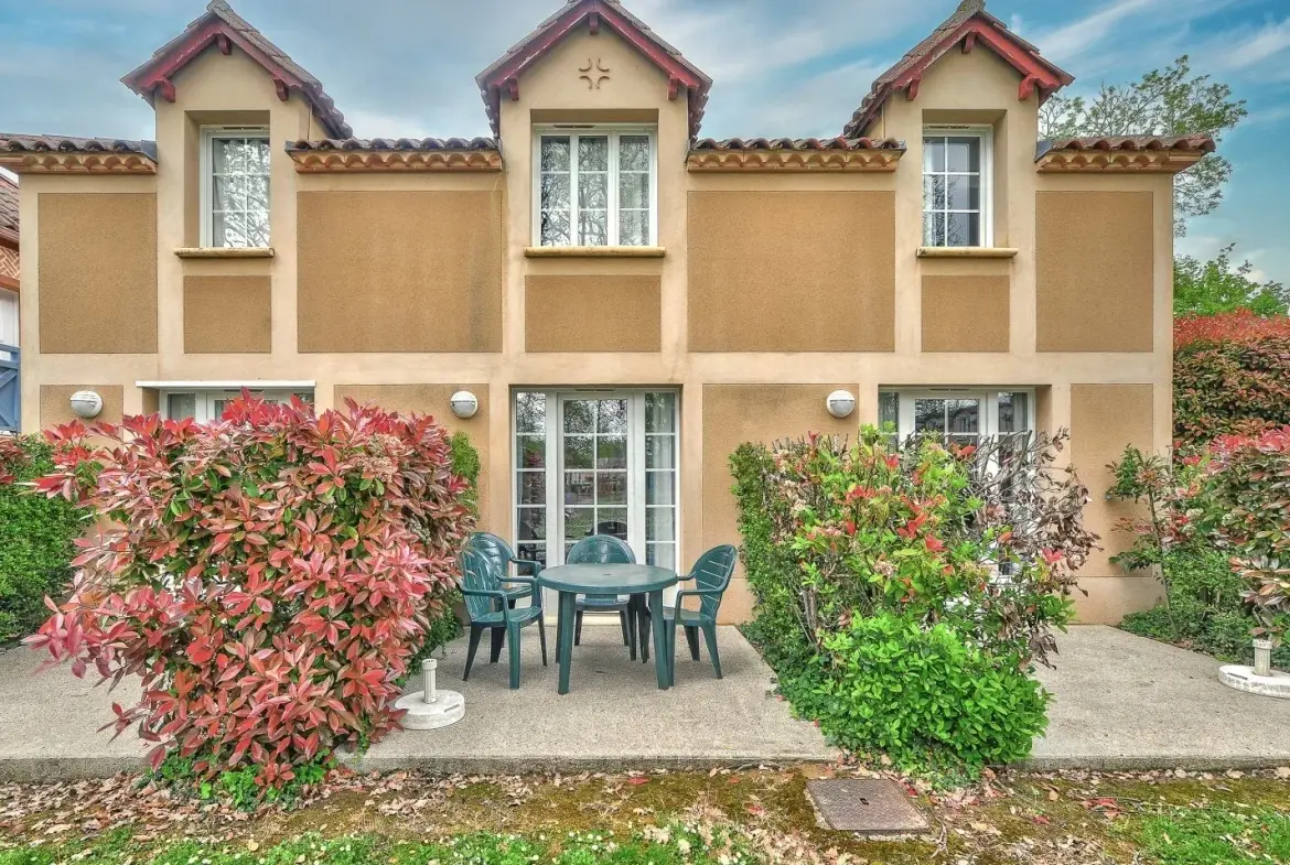 Duplex 2 pièces avec terrasse à Monflanquin - Résidence du Lac 