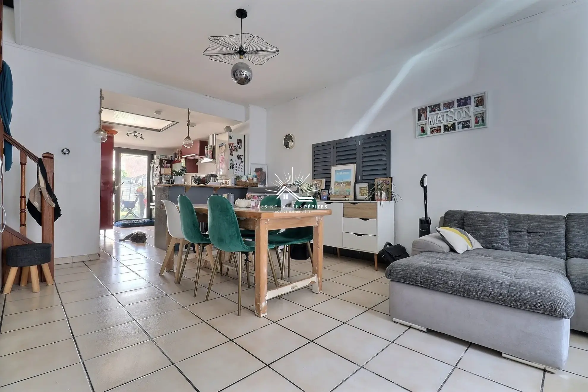 Maison à Wattrelos avec 2 chambres, bureau et jardin – Opportunité idéale 