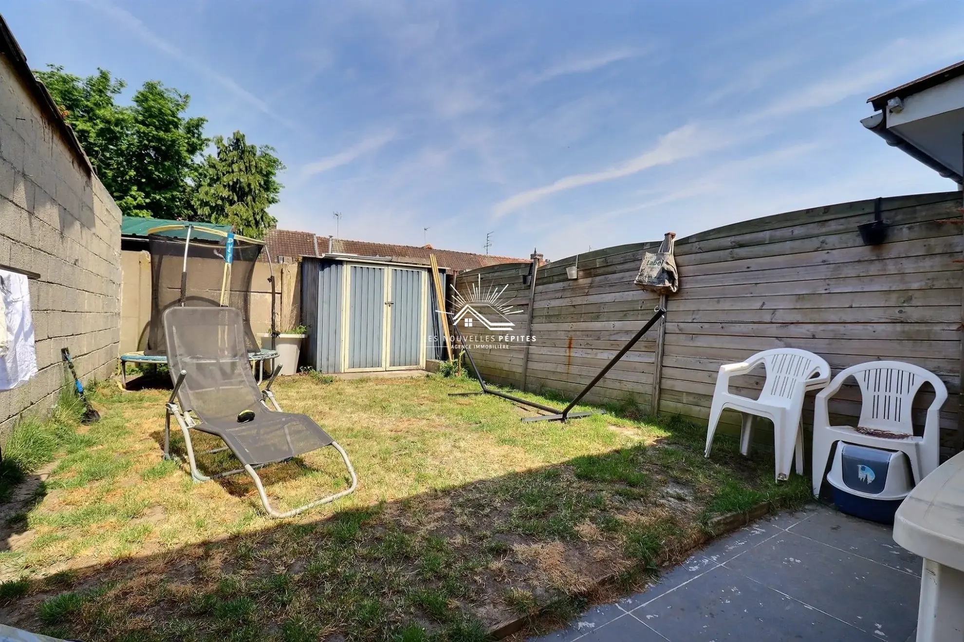 Maison à Wattrelos avec 2 chambres, bureau et jardin – Opportunité idéale 