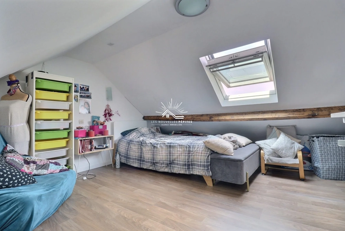 Maison à Wattrelos avec 2 chambres, bureau et jardin – Opportunité idéale 