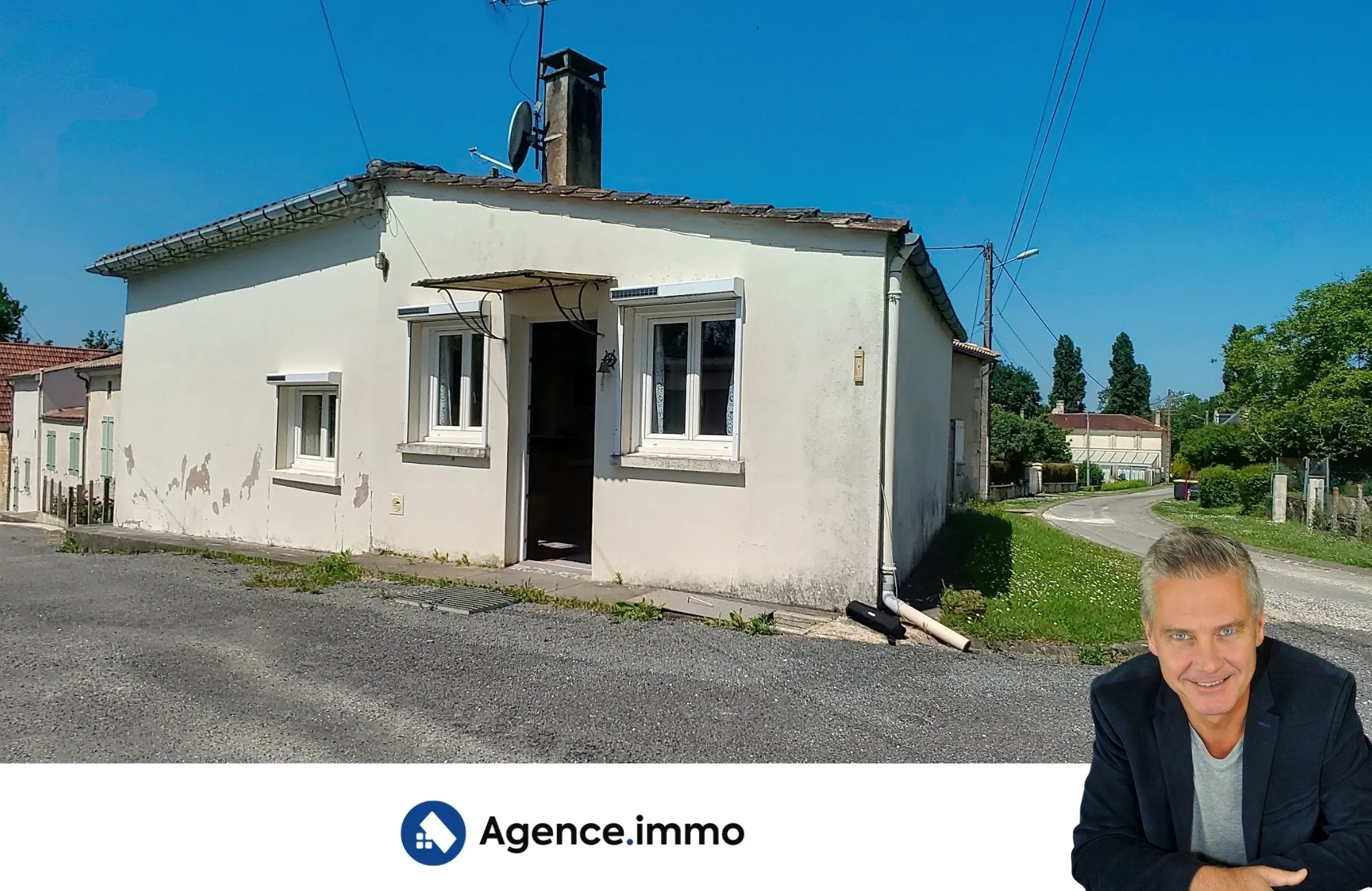 Maison ancienne à rénover avec dépendances à Mirambeau – Opportunité à saisir 