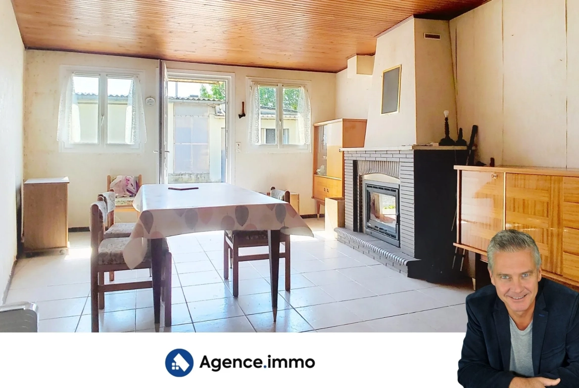 Maison ancienne à rénover avec dépendances à Mirambeau – Opportunité à saisir 