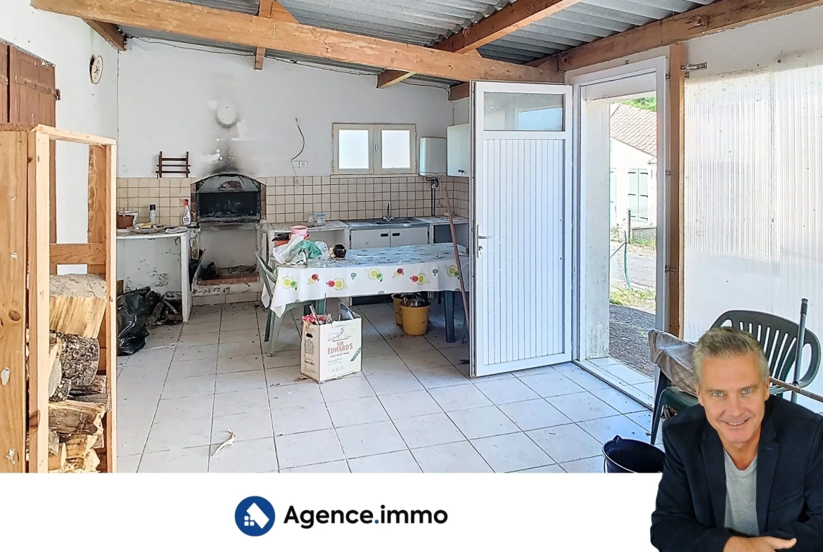 Maison ancienne à rénover avec dépendances à Mirambeau – Opportunité à saisir 