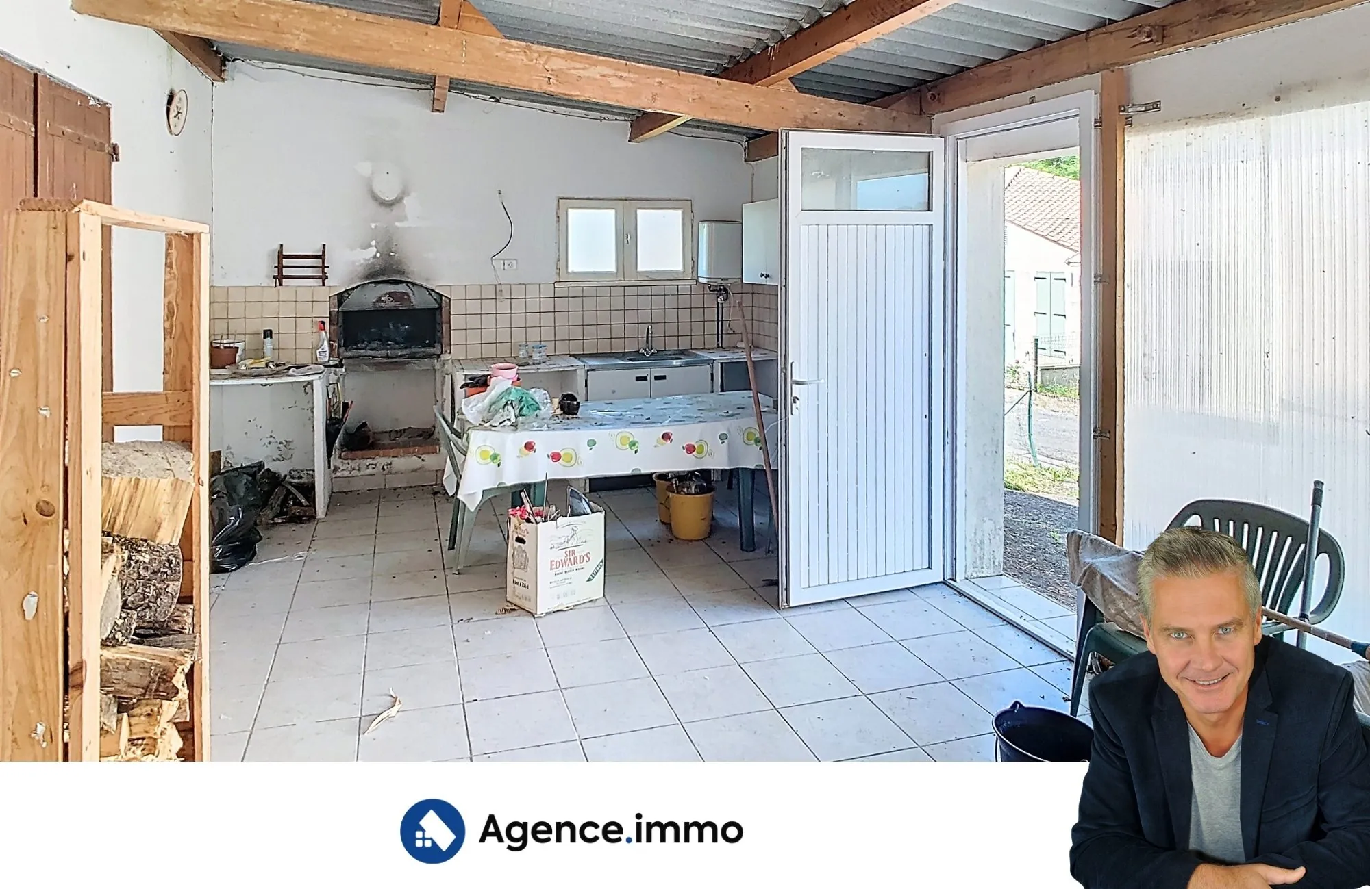 Maison ancienne à rénover avec dépendances à Mirambeau – Opportunité à saisir 