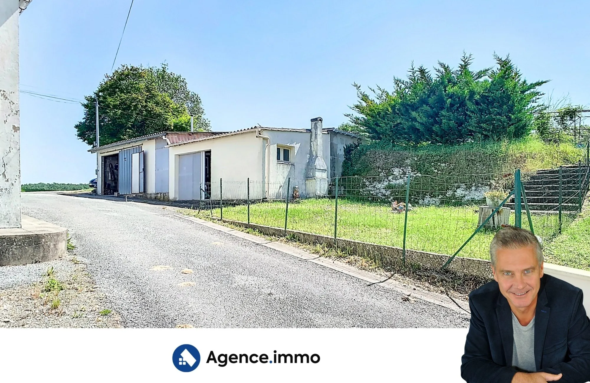 Maison ancienne à rénover avec dépendances à Mirambeau – Opportunité à saisir 