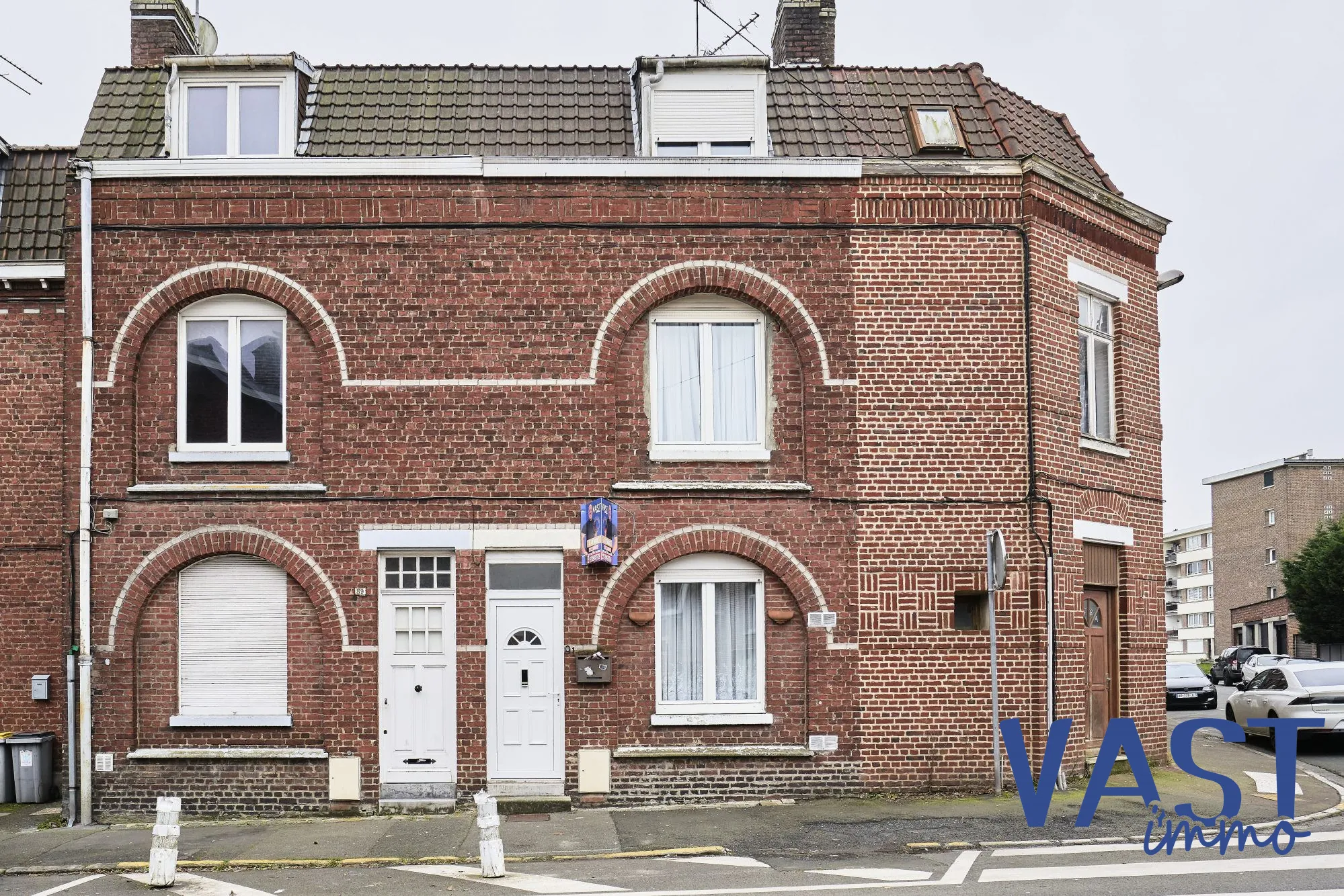 Maison ancienne lumineuse à Tourcoing avec grand potentiel - 96 m² 