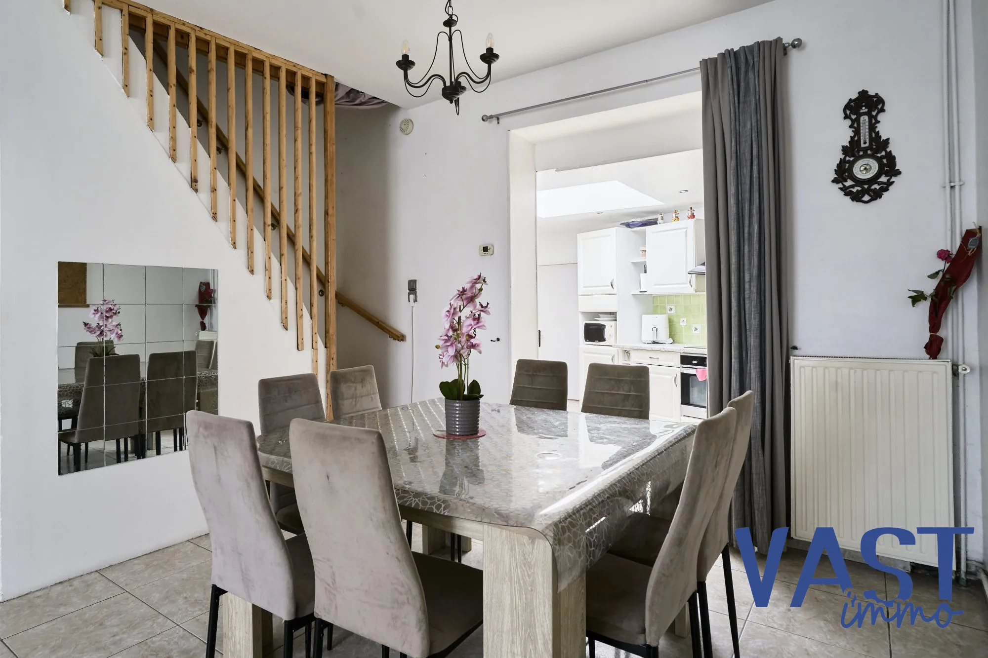 Maison ancienne lumineuse à Tourcoing avec grand potentiel - 96 m² 