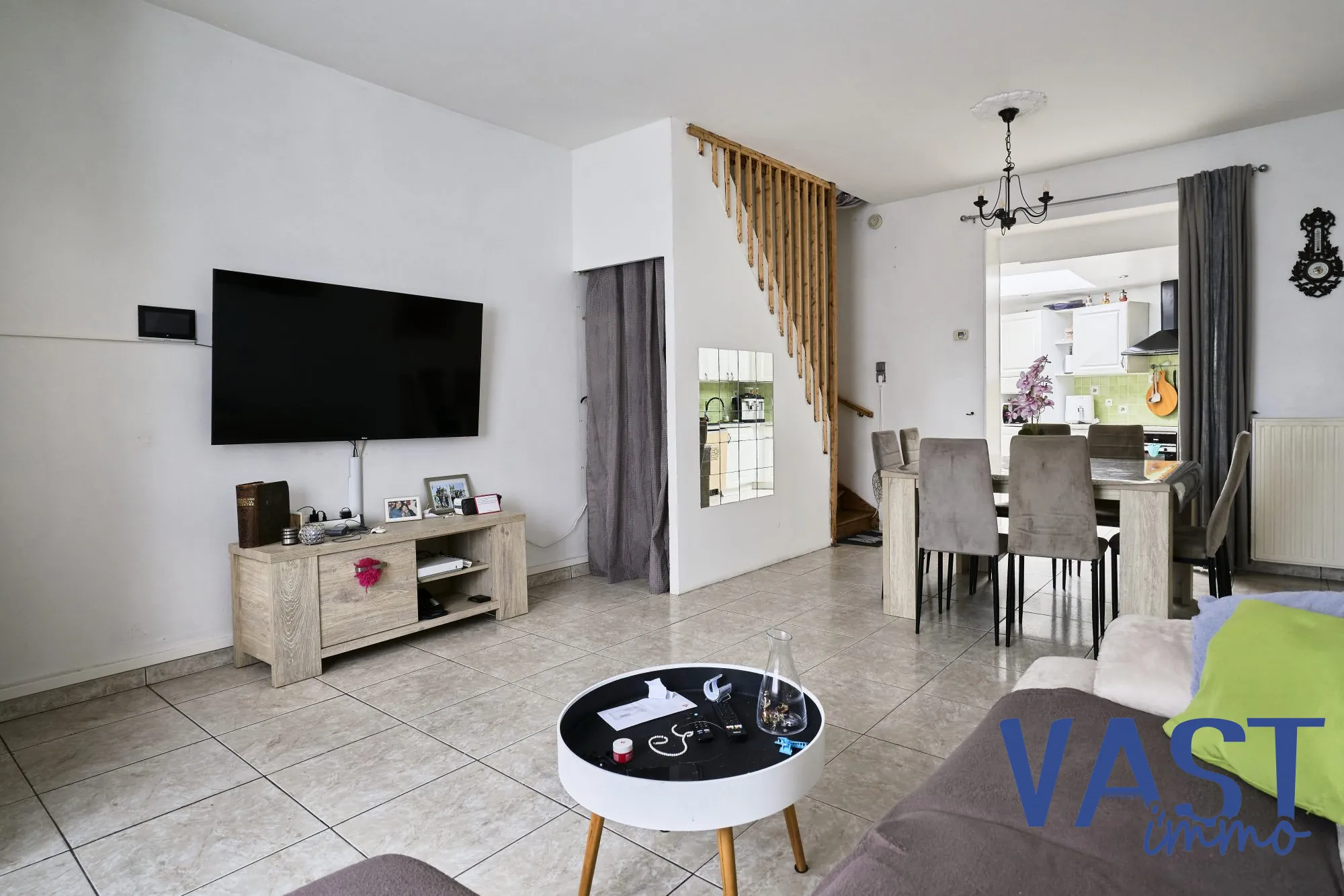 Maison ancienne lumineuse à Tourcoing avec grand potentiel - 96 m² 