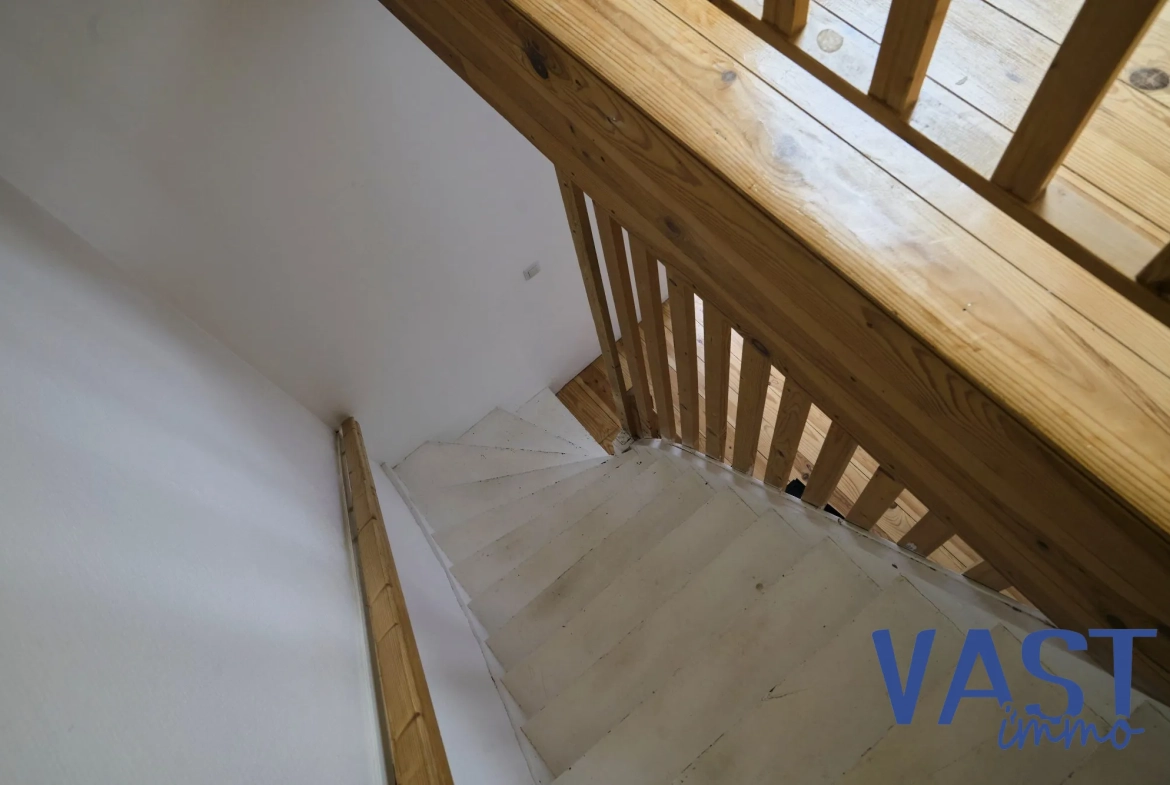 Maison ancienne lumineuse à Tourcoing avec grand potentiel - 96 m² 