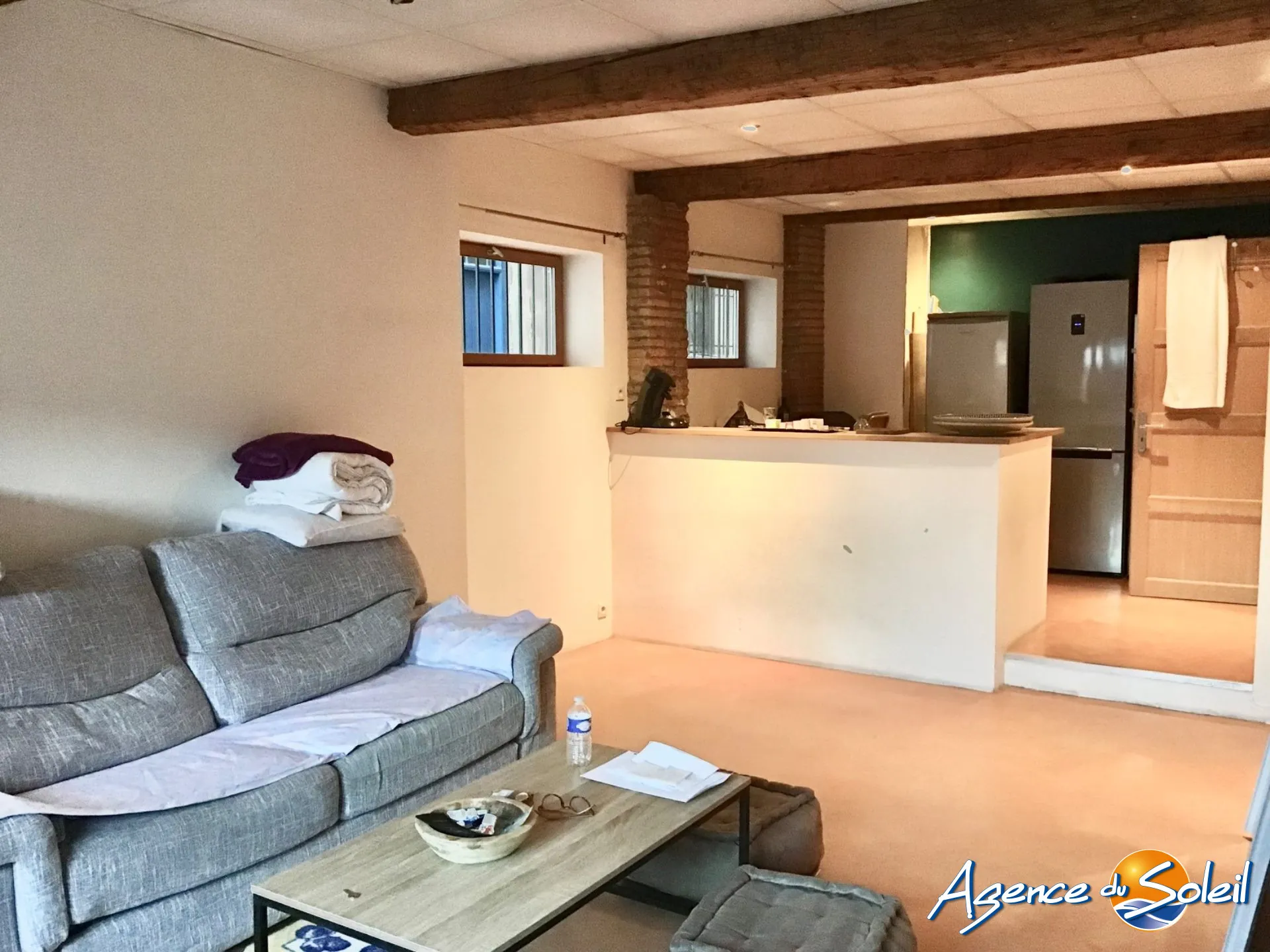 Charmante maison de ville de 145 m² avec cour à Perpignan, ancien couvent rénové 