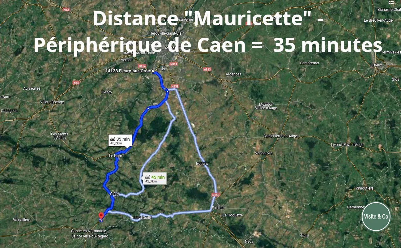 Maison en pierres à rénover à Saint Denis de Méré - 70 m² avec jardin 